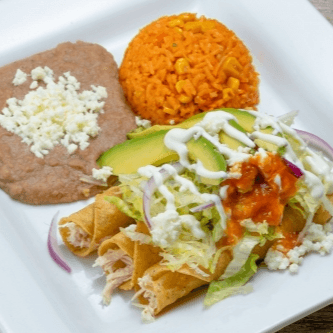 Flautas de Pollo