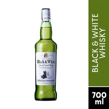 Botella Whisky Black&White 700ml
