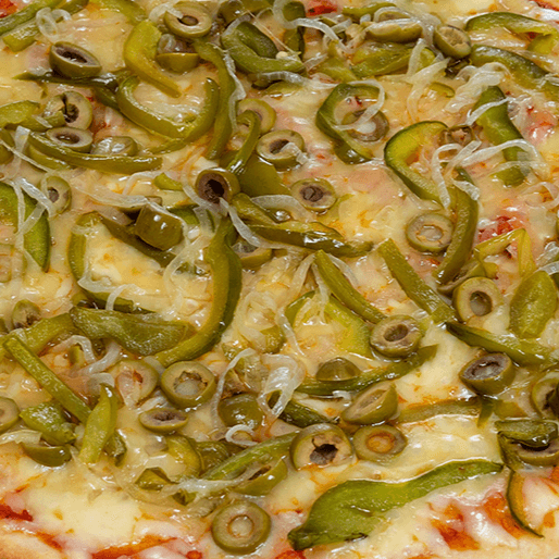 Pizza La Verde Aceituna mediana