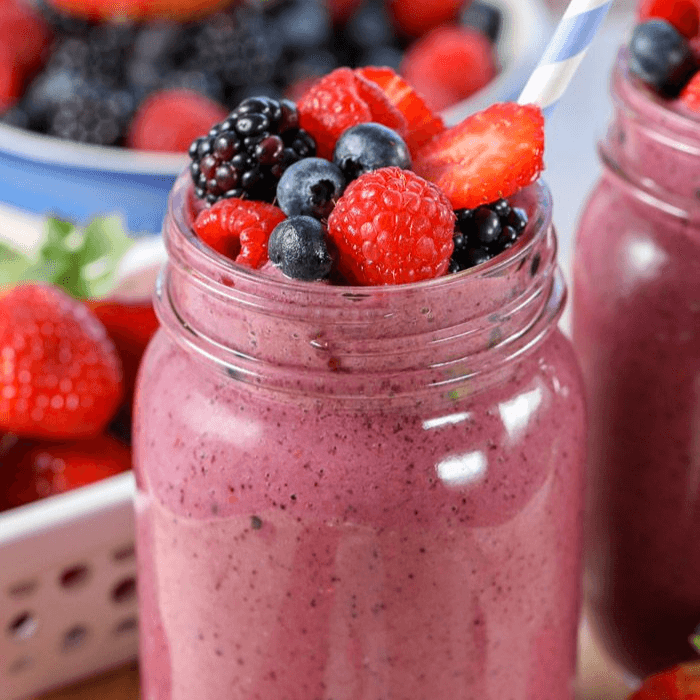 Frappe de Frutos Rojos