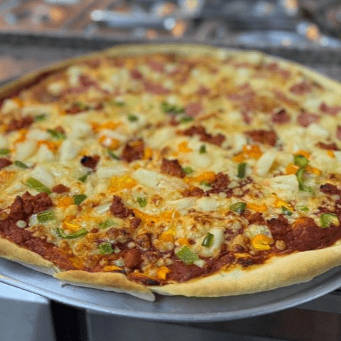 pizza familiar (40 cms) 4 a 6 ingredientes