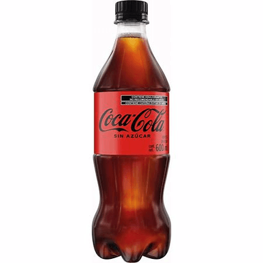 Coca Cola sin Azúcar 600 ml