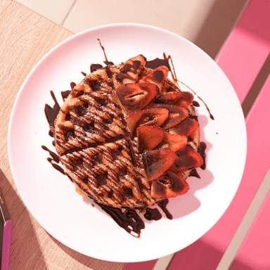 Combo Waffle Fresa + Chocolate Hershey