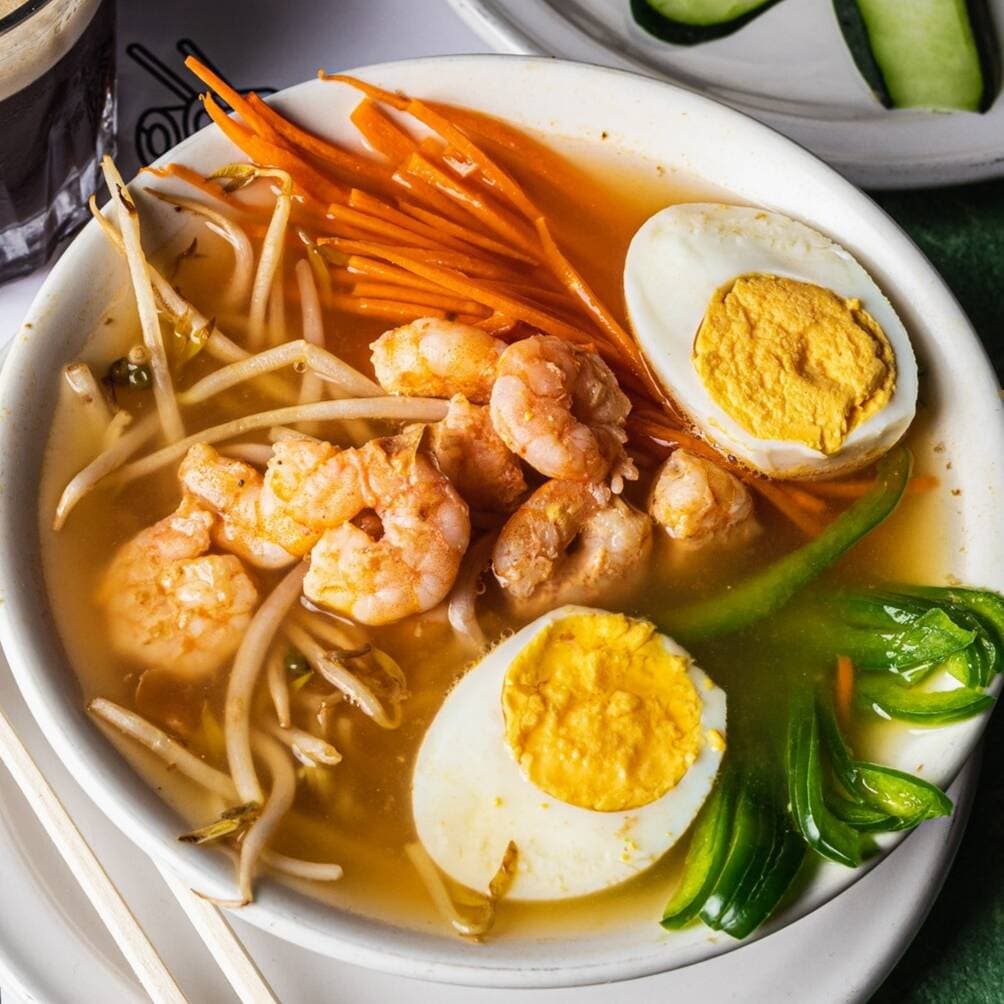 Ramen de Camarón