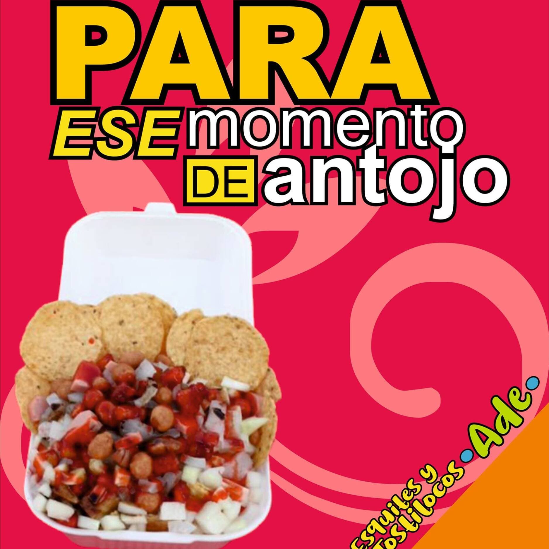 Tostilocos mas bebida