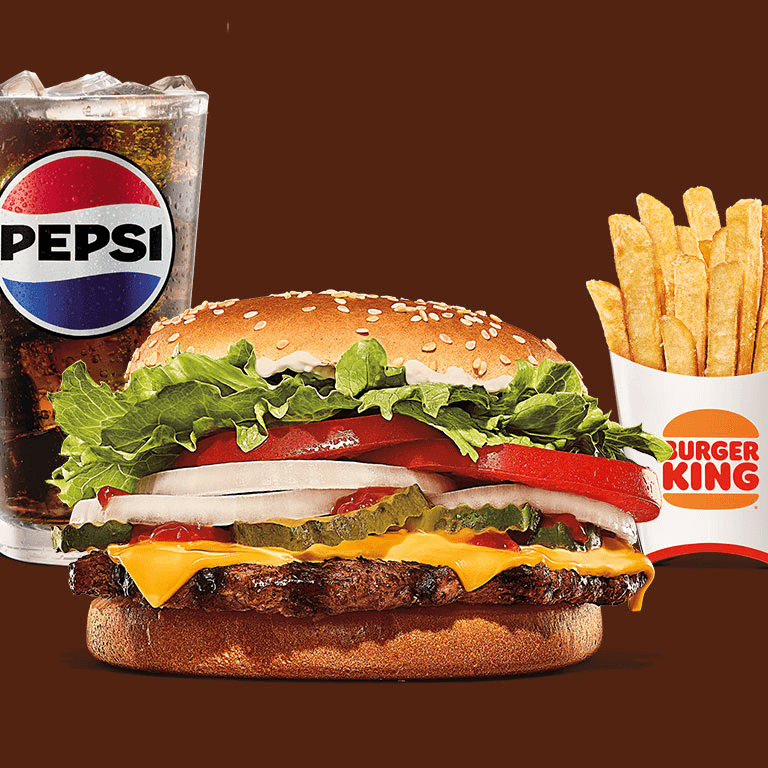 Combo Grande Whopper con Queso