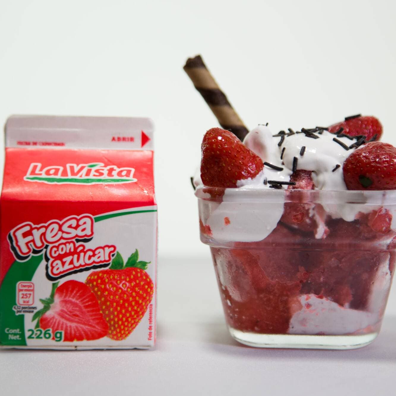 Fresas con Crema