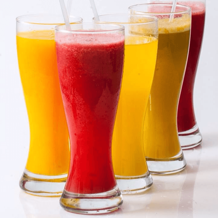 Jugos Naturales en Leche