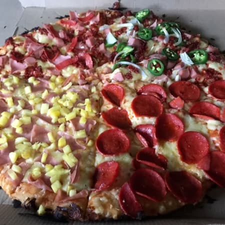 Pizza 4 en 1 Tradicional Grande