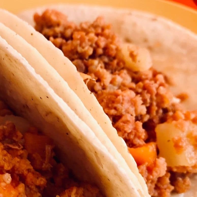 Taco de Picadillo de Res