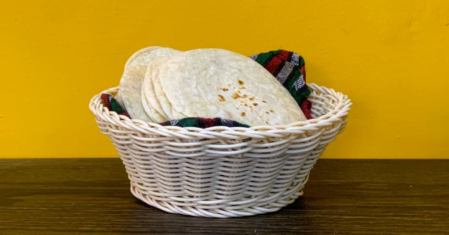 Paquete de tortilla de harina
