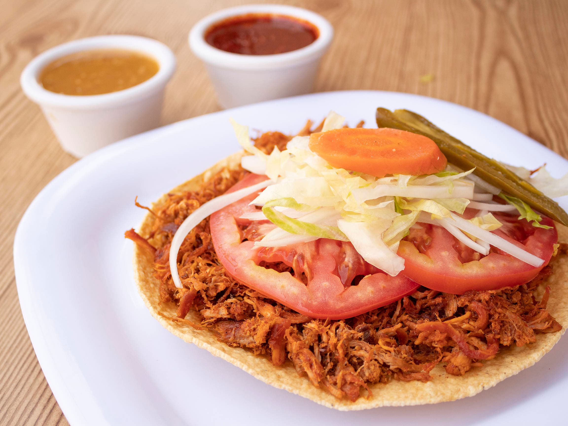 Tostada de Pierna