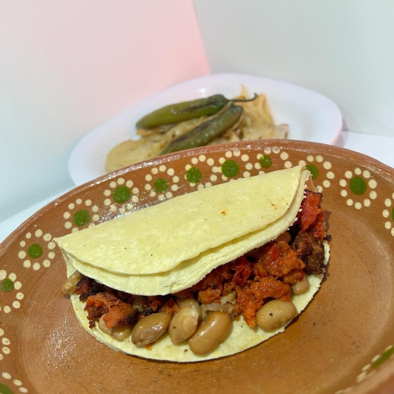 Taco chorizo