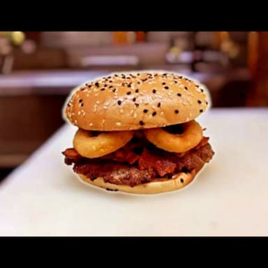 Hamburguesa Texana C/papas.