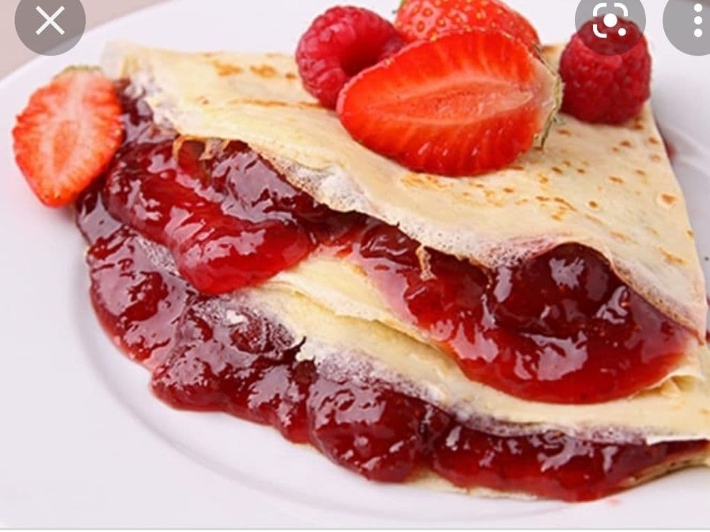 Crepa Dulce con Frutos Rojos