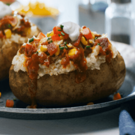 Papa Rellena de Puerco