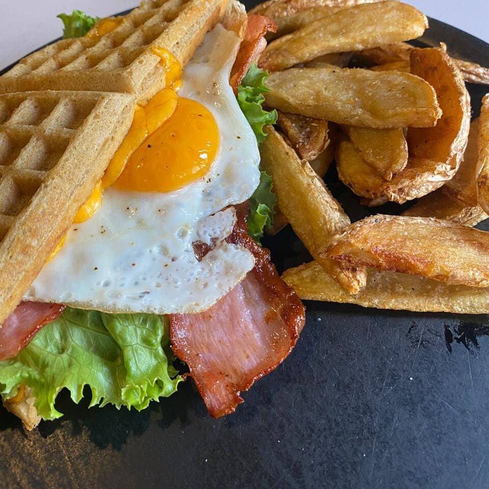 Sándwich de Waffles