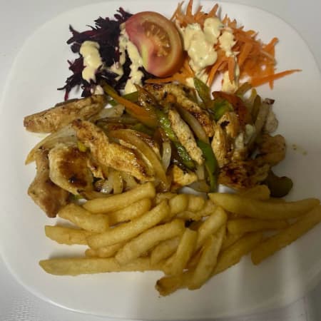 Fajita de Pollo a la Plancha
