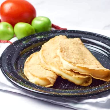 Quesadilla de Maiz con Queso