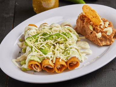 Combo-Flautas de Pollo más Soda