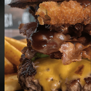 Onion BBQ Burger