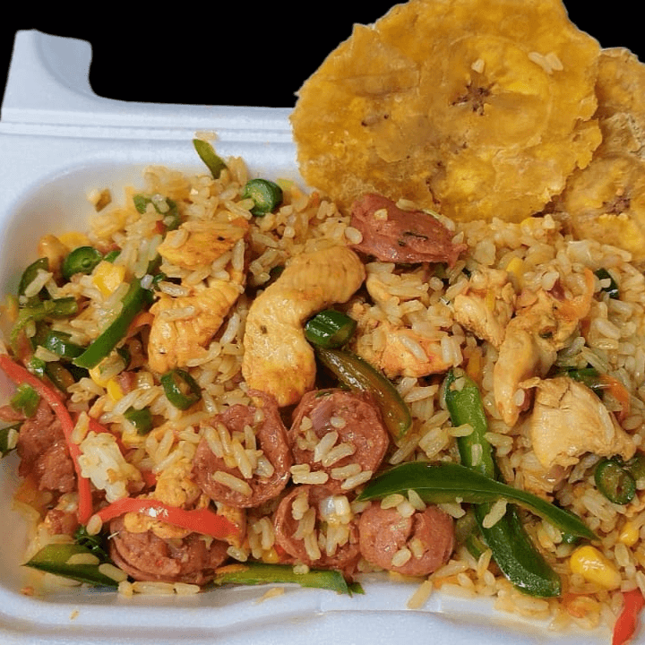 Wok de Pollo & Chorizo 2 PERSONAS