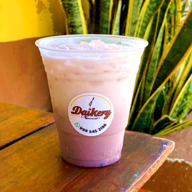 Iced Taro Latte Mediano 20 Oz