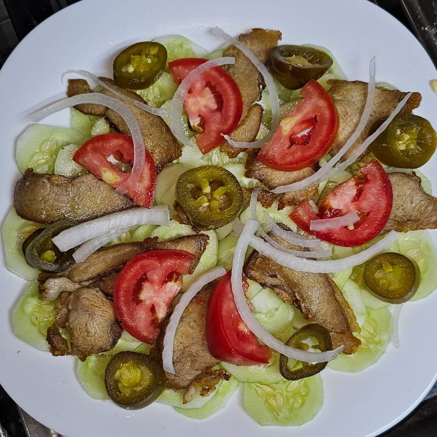 Pepino Con Lomo