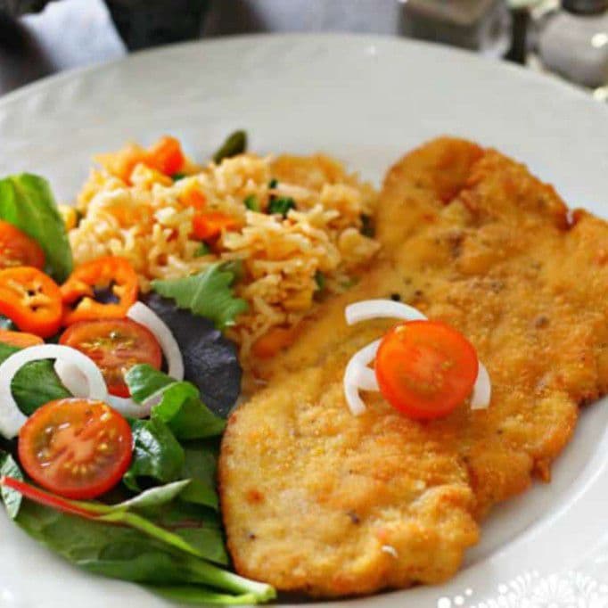 Filete Empanizado (pollo , Res o Pescado)
