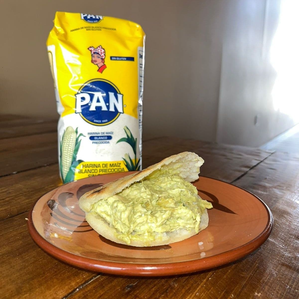 Arepa Reina Pepeada
