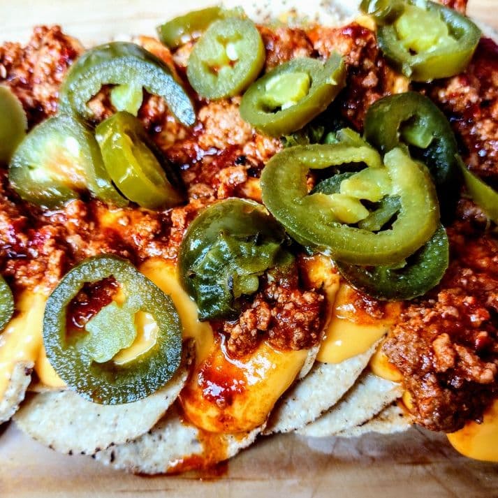 Nachos con Cochinita