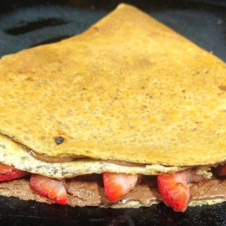 Crepa de Nutella - Fresas