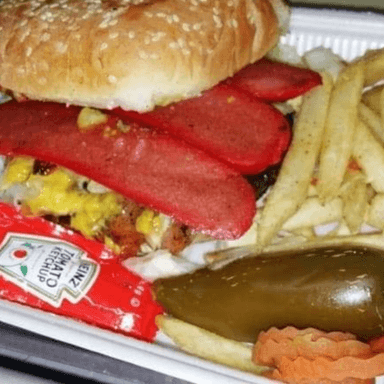 Hamburguesa Salchiburguer