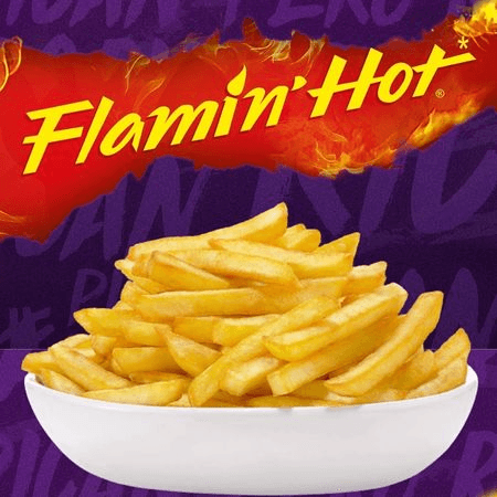 Papas Fries Flamin Hot