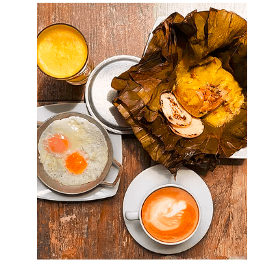 Combo Huevos Pericos Café y Pan ☕