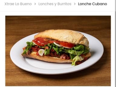 Lonche de Jamón