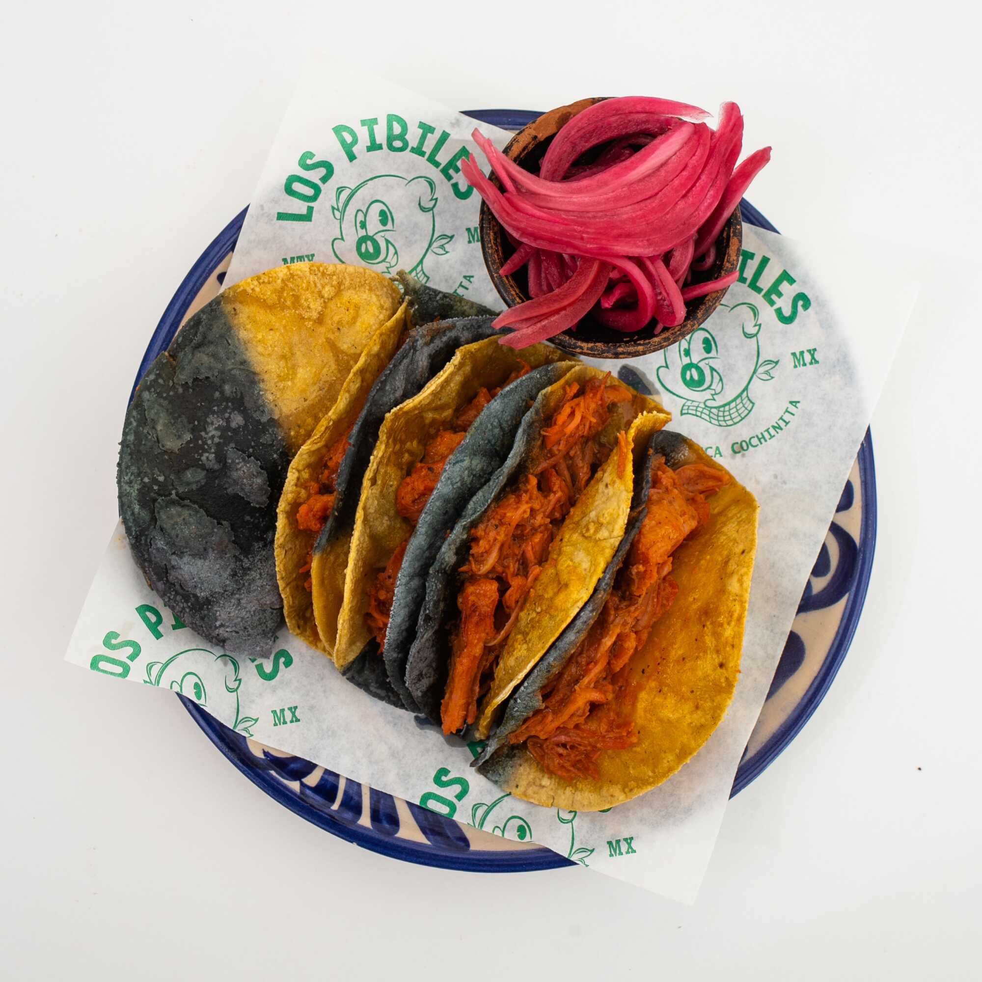 Pibi Tacos de Maíz de Cochinita Pibil