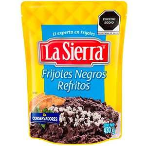FRIJOLES LA SIERRA REF NEG BOLSA 430 G