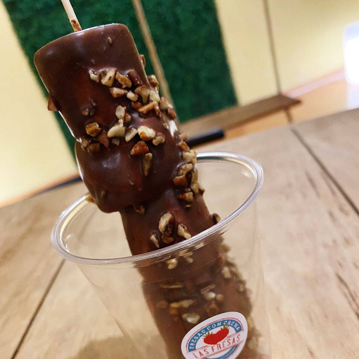 Brocheta de Bombones con Chocolate