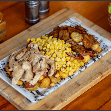 SALCHI POLLO PARA 2