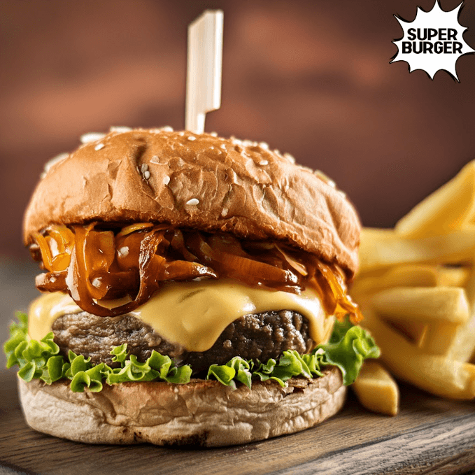 Burger Caramelizada.