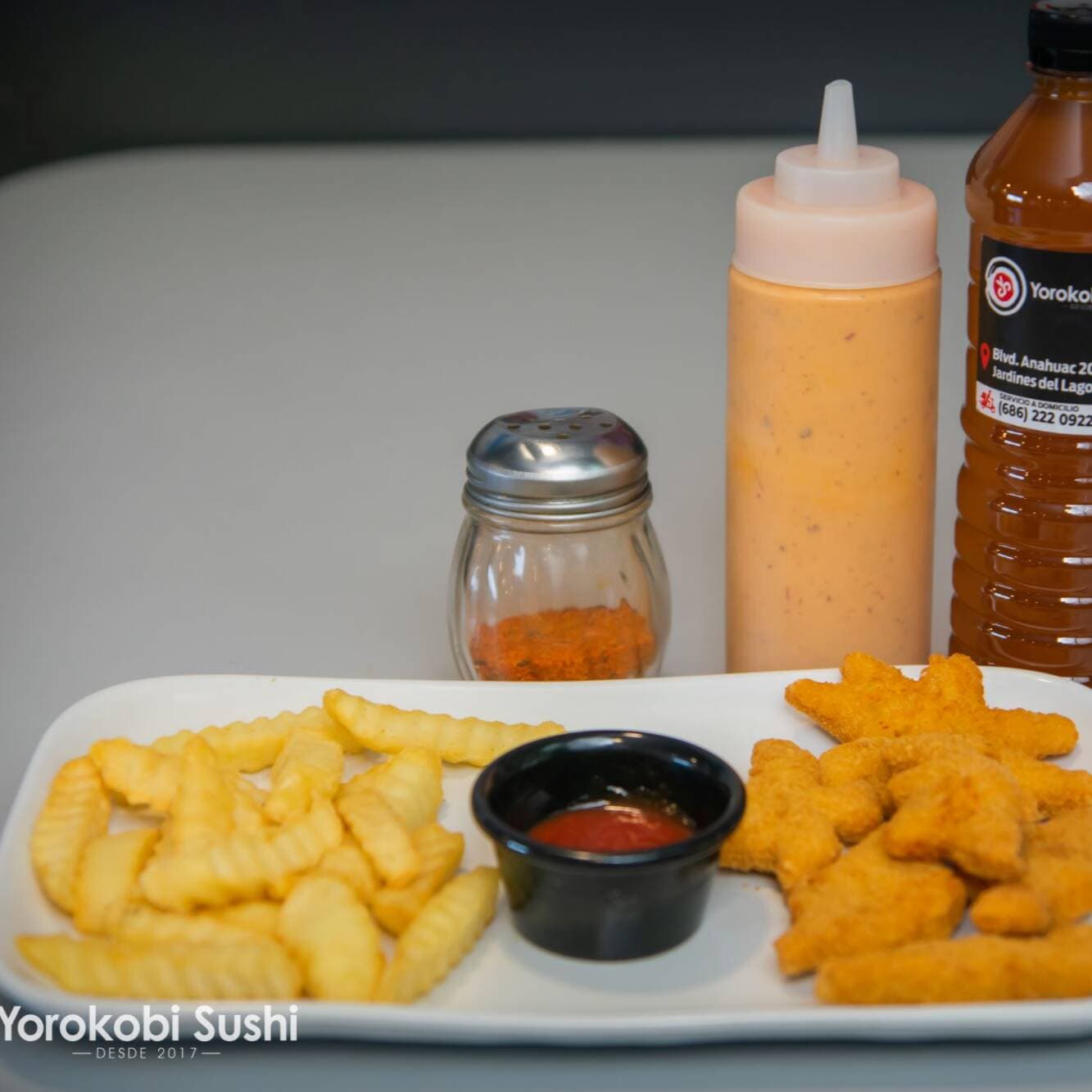 Nuggets con Papas