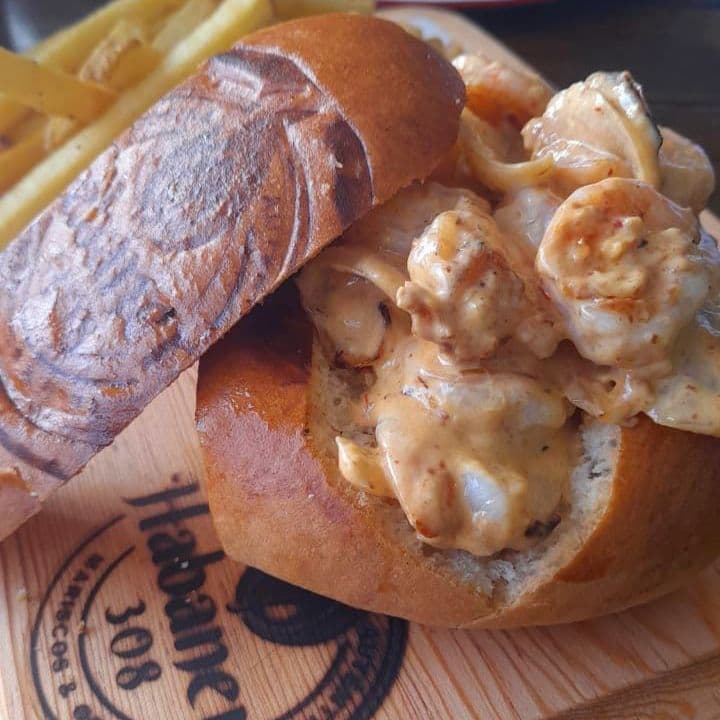 Hamburguesa la Camaronada