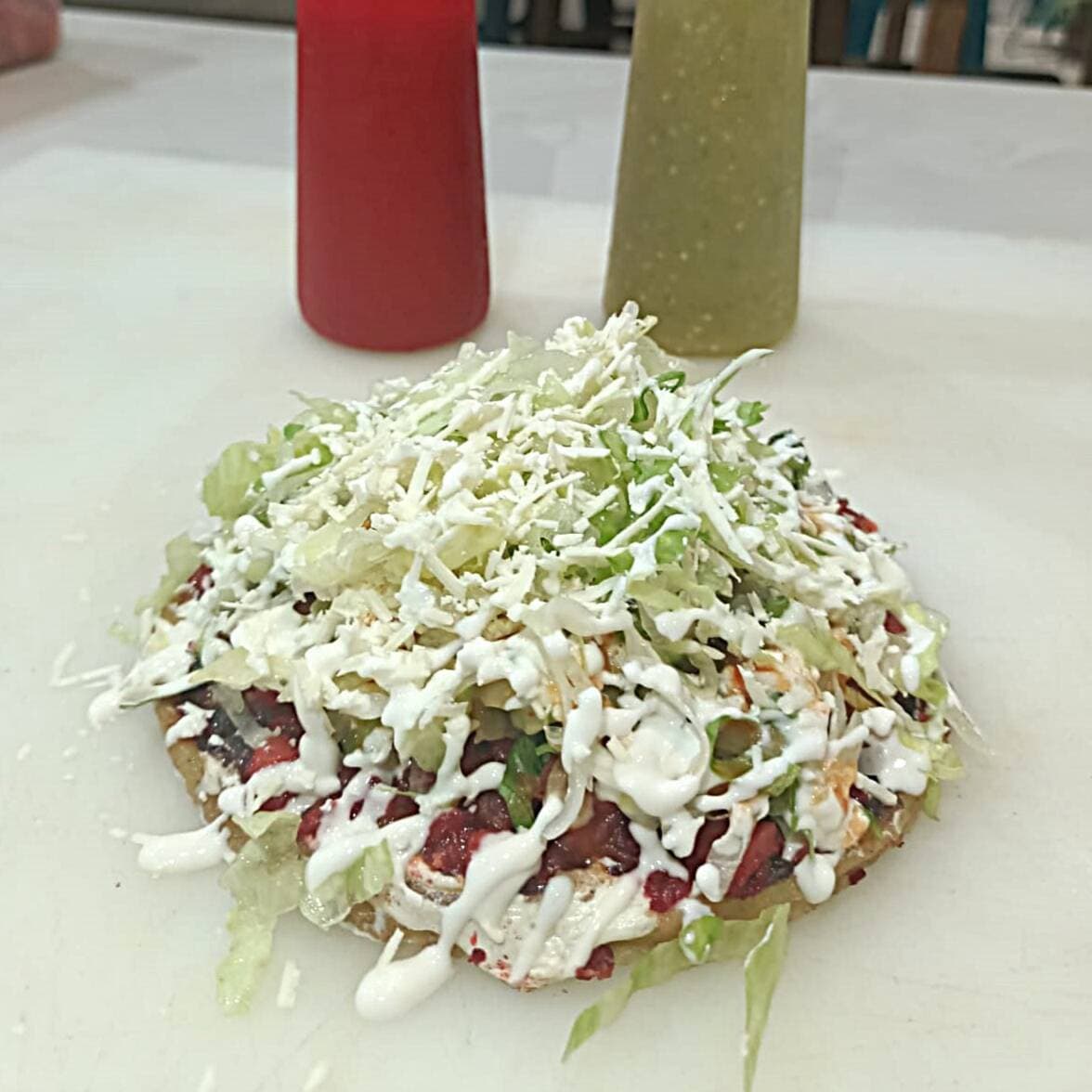 Sope de Chicharrón Prensado