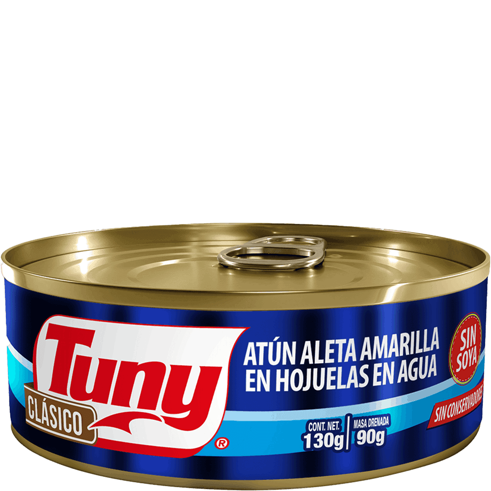 ATUN AGUA CLASICO TUNY 130/90 GRS
