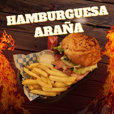 Hamburguesa Araña