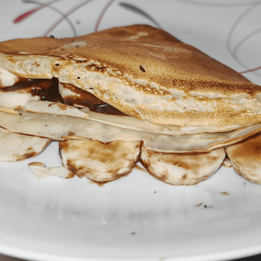 Crepa de Hershey’s con Plátano