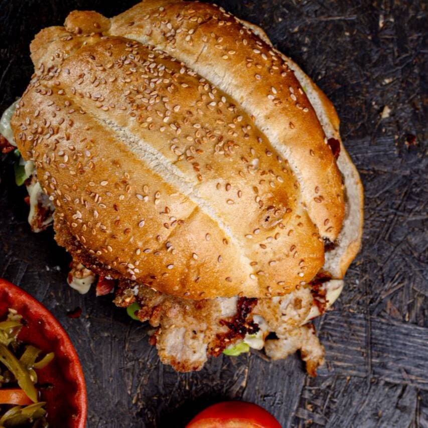 TORTA DE BISTEK CON QUESO