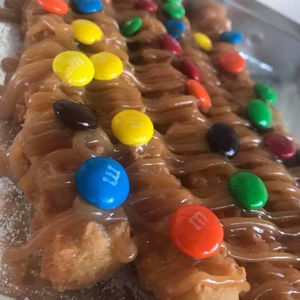 5 Churros Especiales + Topping de M&Ms