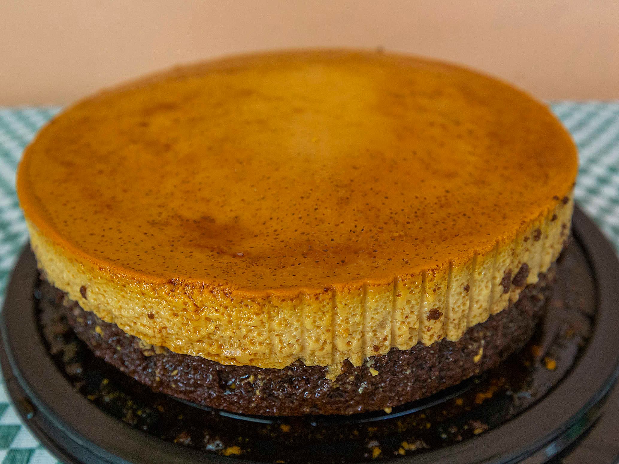 Chocoflan Chico